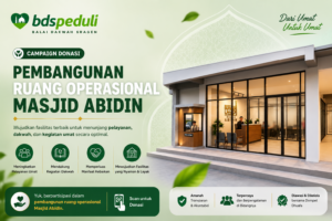 Pembangunan Ruang Operasional Masjid Abidin